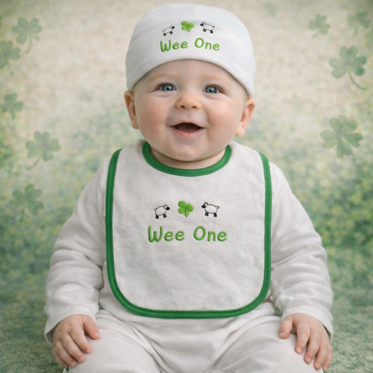 Embroidered Irish Baby Gift Set 2PC