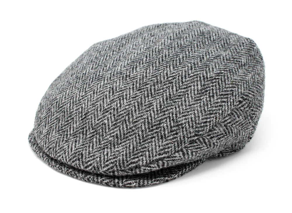 Chic Black and White Tweed Cap East Side Sips Tweed Hat In Black – Impressions Online Boutique main image 4