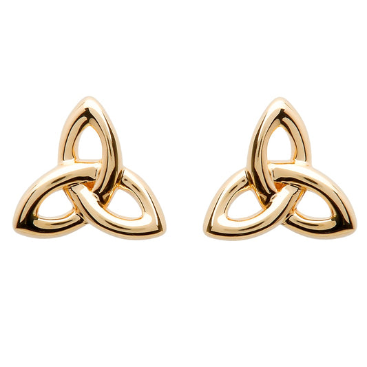 10K Trinity Stud Earrings