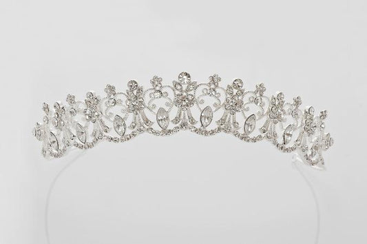 Anja Diamond White First Holy Communion Tiara Veil