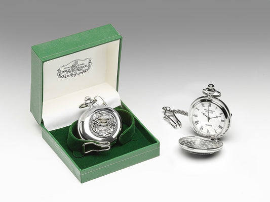 Mullingar Pewter Pocket Watch (Celtic D)