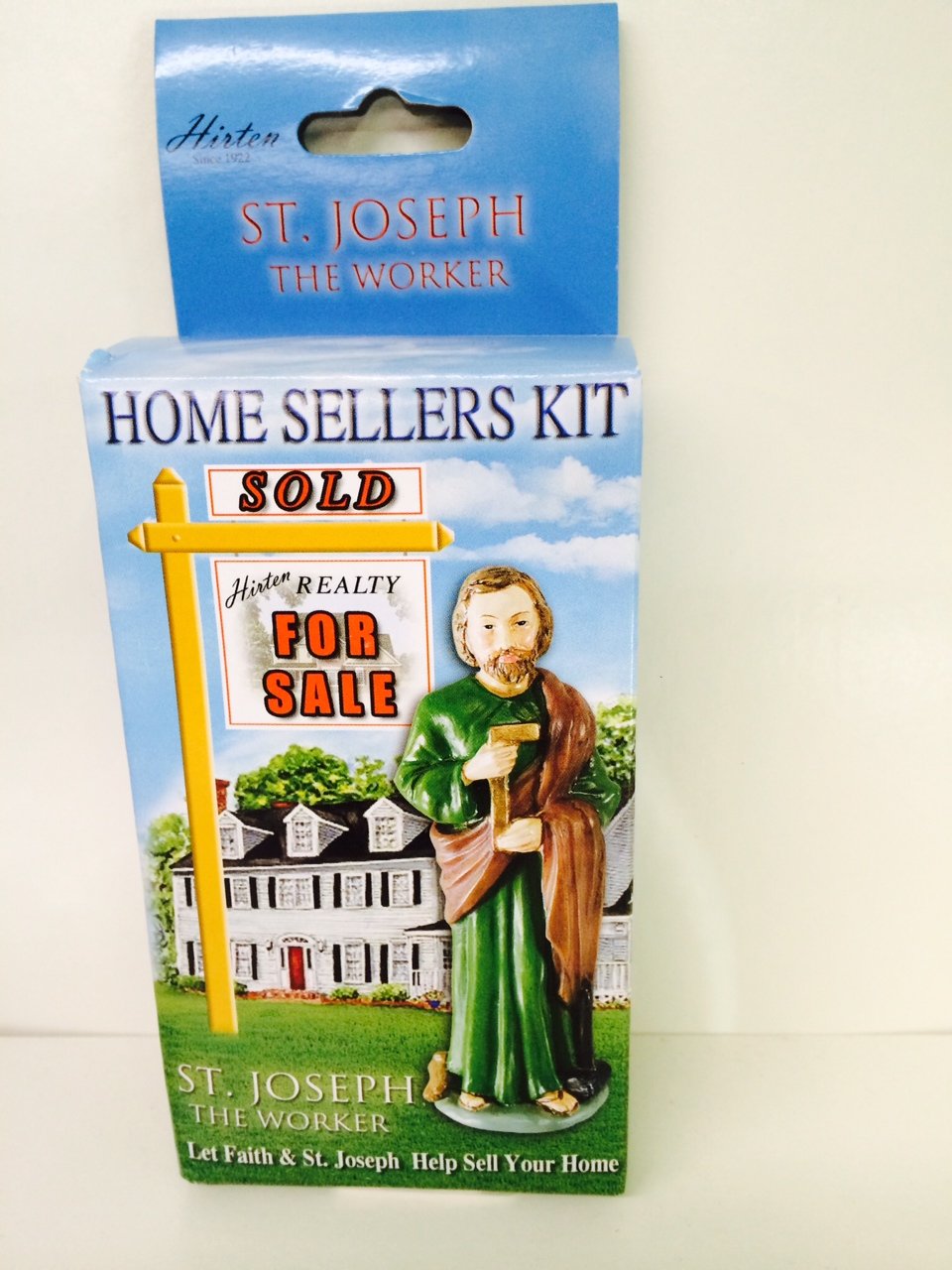 planting st joseph statue to sell house St. Joseph Home Selling Kit – Faith and Begorra