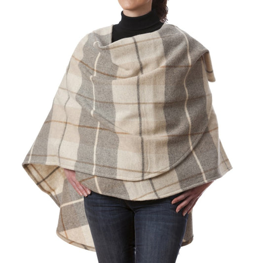 Ladies Cape Without Fringes