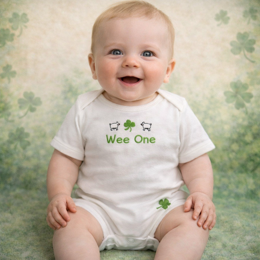 Embroidered Wee One Creeper