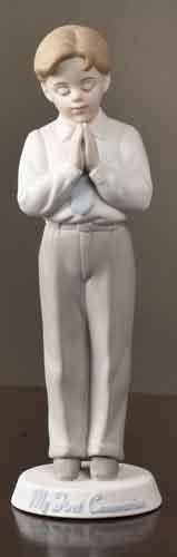  Boy Communion Figurine