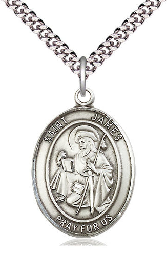 Saint James the Greater Oval  Medal