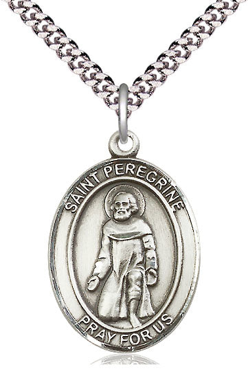 Saint Peregrine Oval Medal