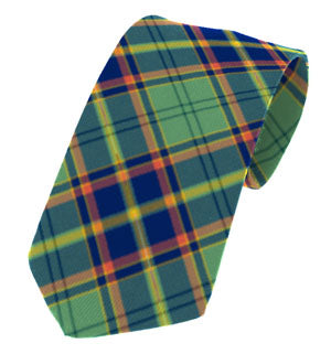 Antrim Irish County Tartan Tie