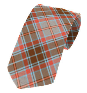 Leitrim Irish County Tartan Tie