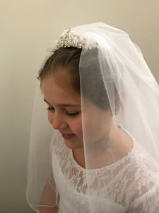 First Holy Communion Front Veil