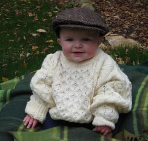 Kid's tweed hat