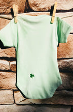 Load image into Gallery viewer, Personalized Embroidered Wee One Minty Onesie