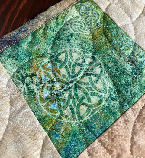 Quilted Celtic Table Runner