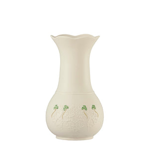 Belleek Classic Shamrock Lace 10" Vase