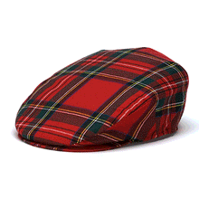 Load image into Gallery viewer, Red Stewart Plaid Hanna Hat