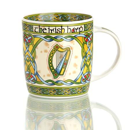 irish harp mug