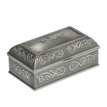 Load image into Gallery viewer, Large Mullingar Pewter Jewelry Box